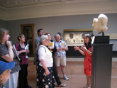 Learn how to discuss works of art on display at the Getty Villa with your students.